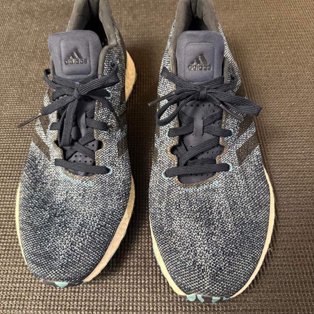 Adidas Men's Blue and Navy Trainers